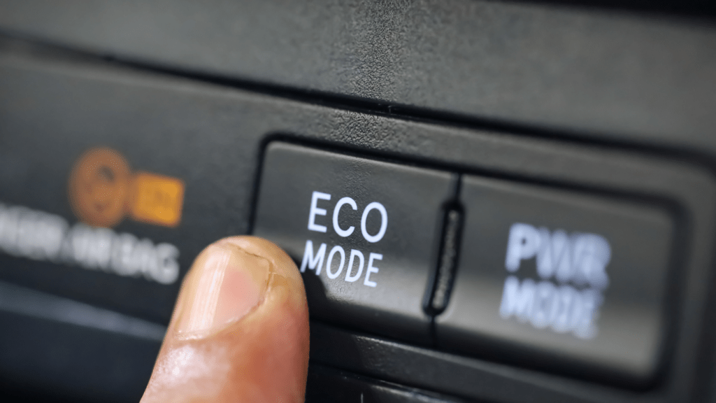 an image of an eco mode button