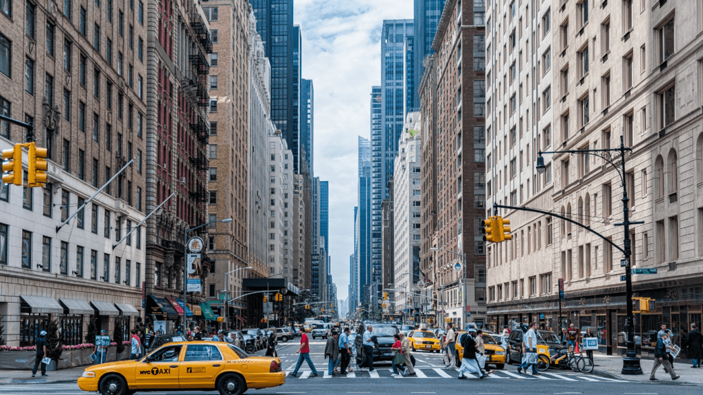 traffic on a busy road