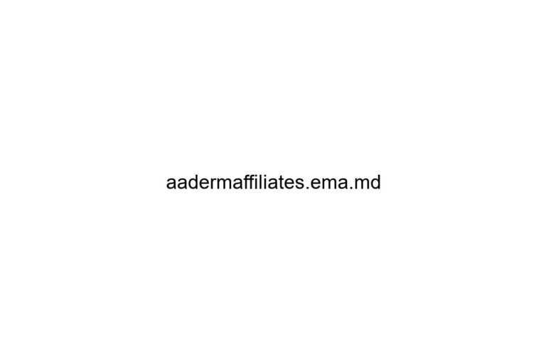 aadermaffiliates ema md