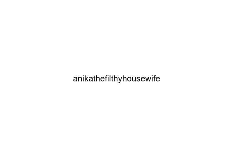 anikathefilthyhousewife