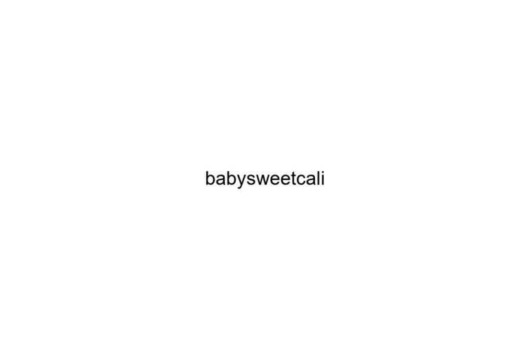 babysweetcali