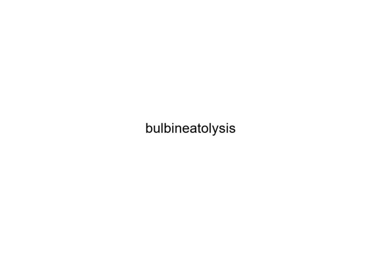 bulbineatolysis