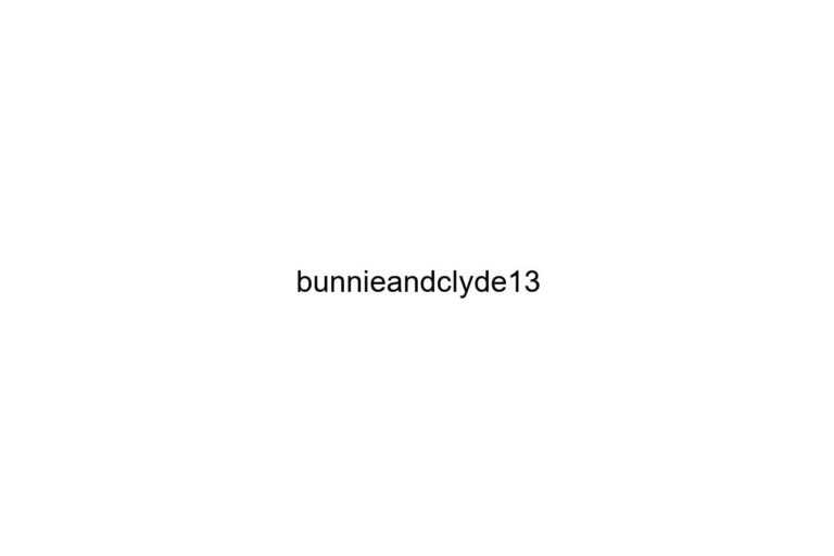 bunnieandclyde13