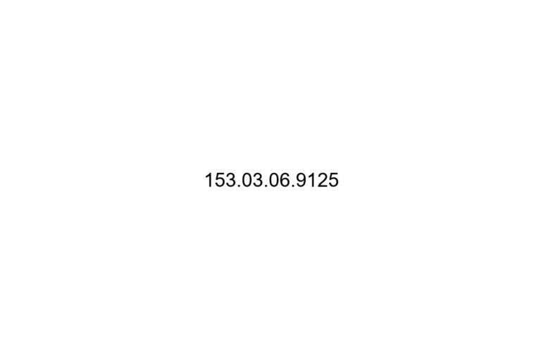 153 03 06 9125