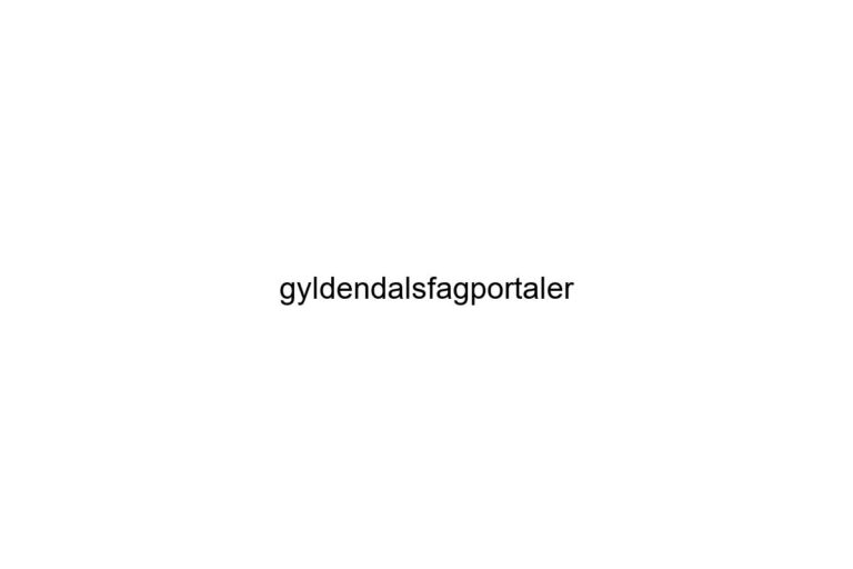 gyldendalsfagportaler