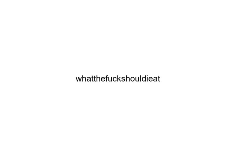 whatthefuckshouldieat