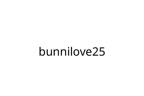 bunnilove25
