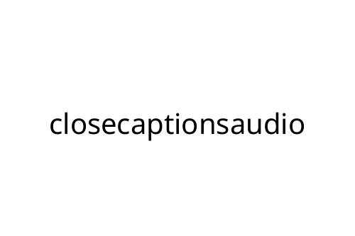 closecaptionsaudio