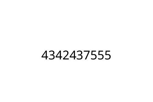 4342437555