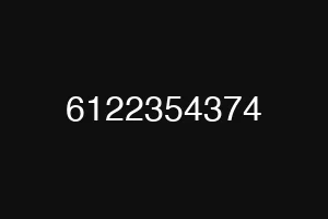 6122354374