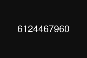 6124467960