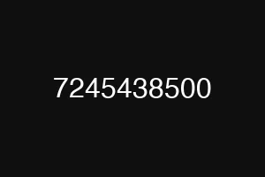 7245438500