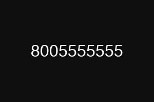 8005555555