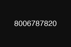 8006787820