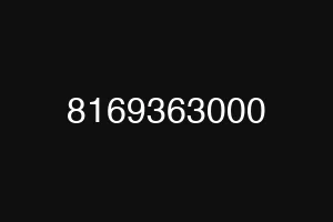 8169363000