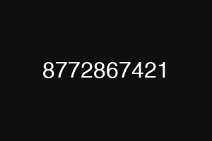 8772867421