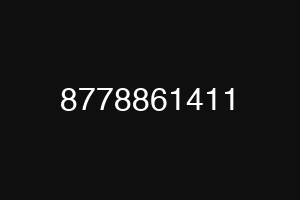 8778861411