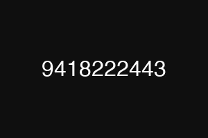 9418222443