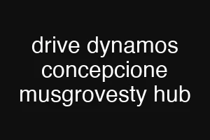 drive dynamos concepcione musgrovesty hub