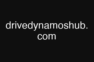 drivedynamoshub. com