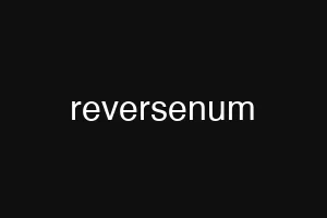 reversenum