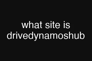 what site is drivedynamoshub